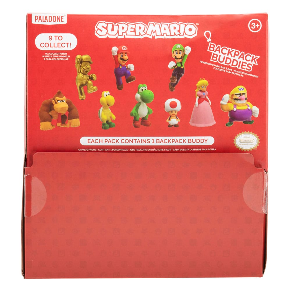 Super Mario Colgantes para maletas Mystery Bags Exspositor (24)