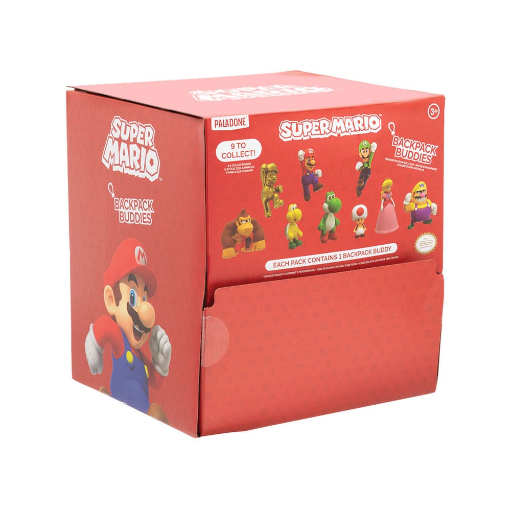 Super Mario Colgantes para maletas Mystery Bags Exspositor (24)
