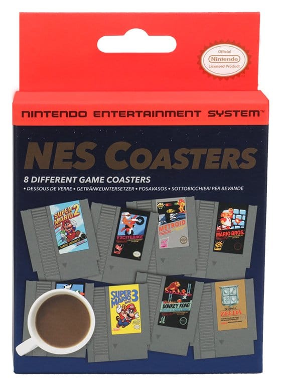 Nintendo: NES Cartridge Coasters Frikytopia