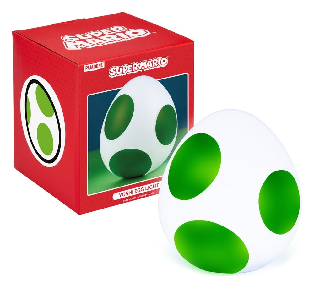 Super Mario Lámpara Yoshi Egg V4 23 cm