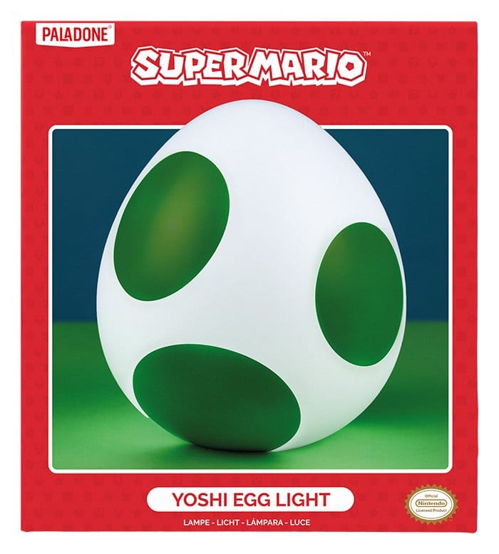 Super Mario Lámpara Yoshi Egg V4 23 cm