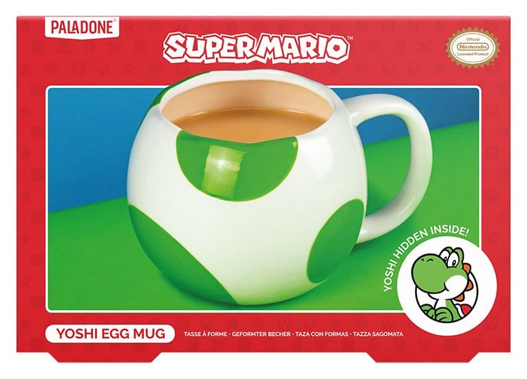 Super Mario Taza Yoshi Egg Shaped V2