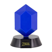 The Legend of Zelda Bros lámpara 3D Icon Blue Rupee 10 cm
