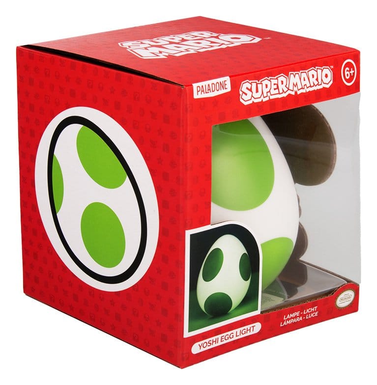 Super Mario Lámpara Mini Yoshi Egg 14 cm