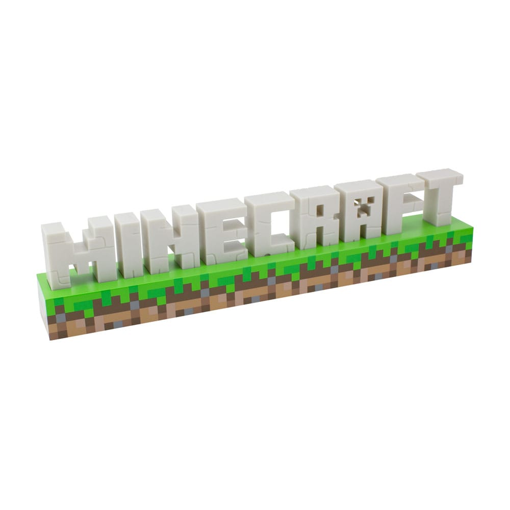 Minecraft Lampara Logo 41 cm