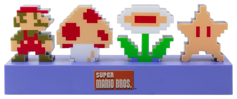 Super Mario: Super Mario Bros Icons Light Frikytopia