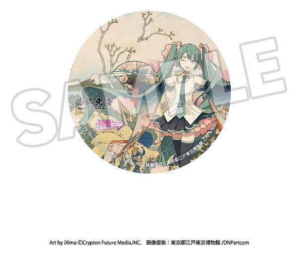 Katsushika Hokusai x Hatsune Miku Chapas 6 cm Cajas Sorpresa Surtido (8)