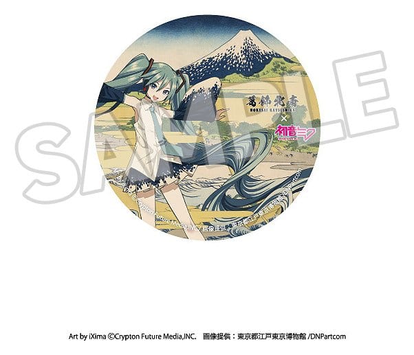 Katsushika Hokusai x Hatsune Miku Chapas 6 cm Cajas Sorpresa Surtido (8)