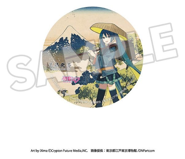 Katsushika Hokusai x Hatsune Miku Chapas 6 cm Cajas Sorpresa Surtido (8)