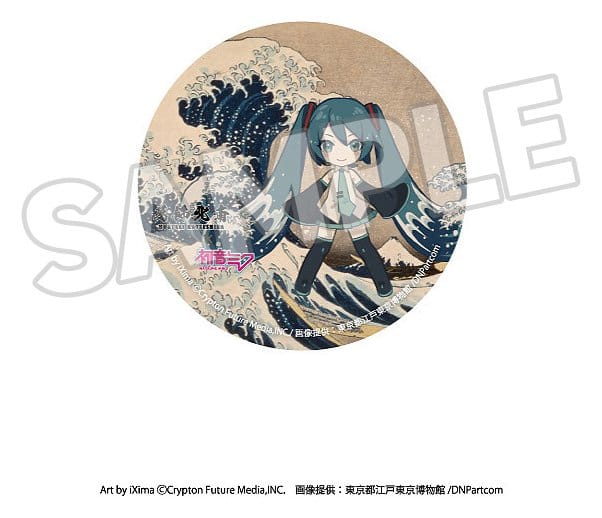 Katsushika Hokusai x Hatsune Miku Chapas 6 cm Cajas Sorpresa Surtido (8)