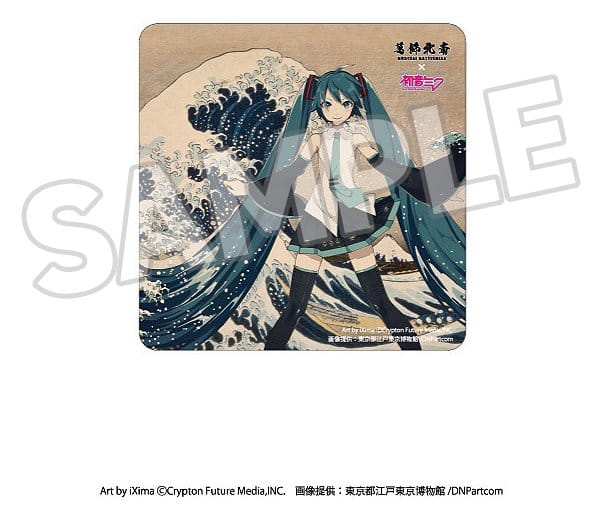 Katsushika Hokusai x Hatsune Miku Imán Car Thirty-six Views of Mount Fuji/The Great Wave off Kanagawa