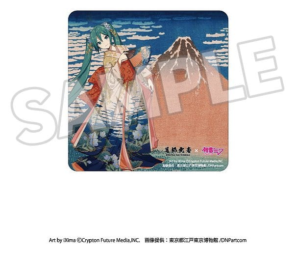 Katsushika Hokusai x Hatsune Miku Imán Car Thirty-six Views of Mount Fuji Fine Wind, Clear Morning