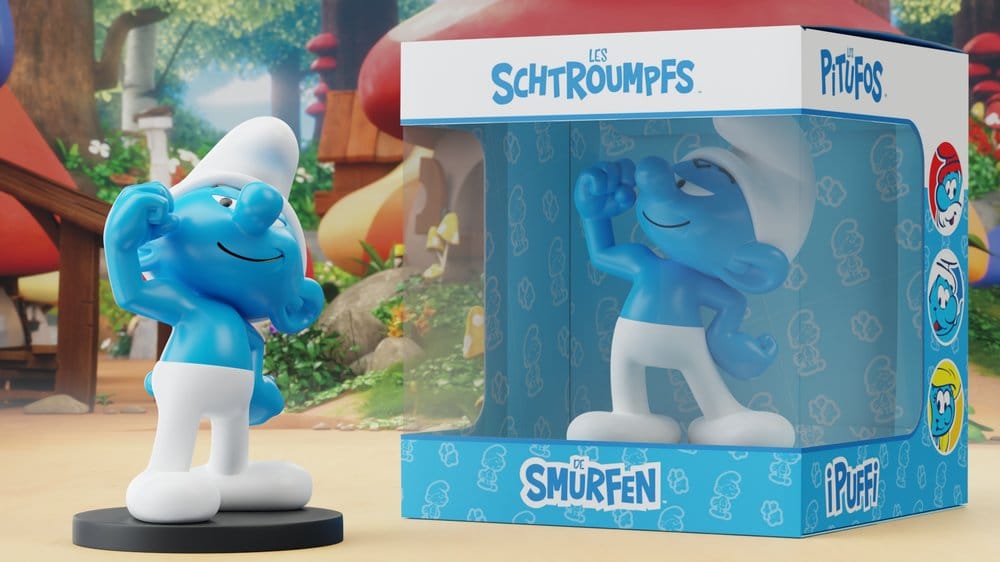 SMURFS HEFTY SMURF RESIN Figura