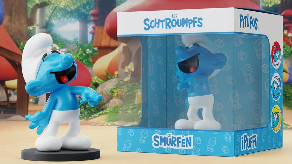 SMURFS JOKEY SMURF RESIN Figura