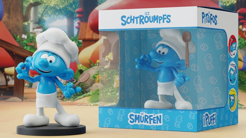 CHEF SMURF RESIN Figura