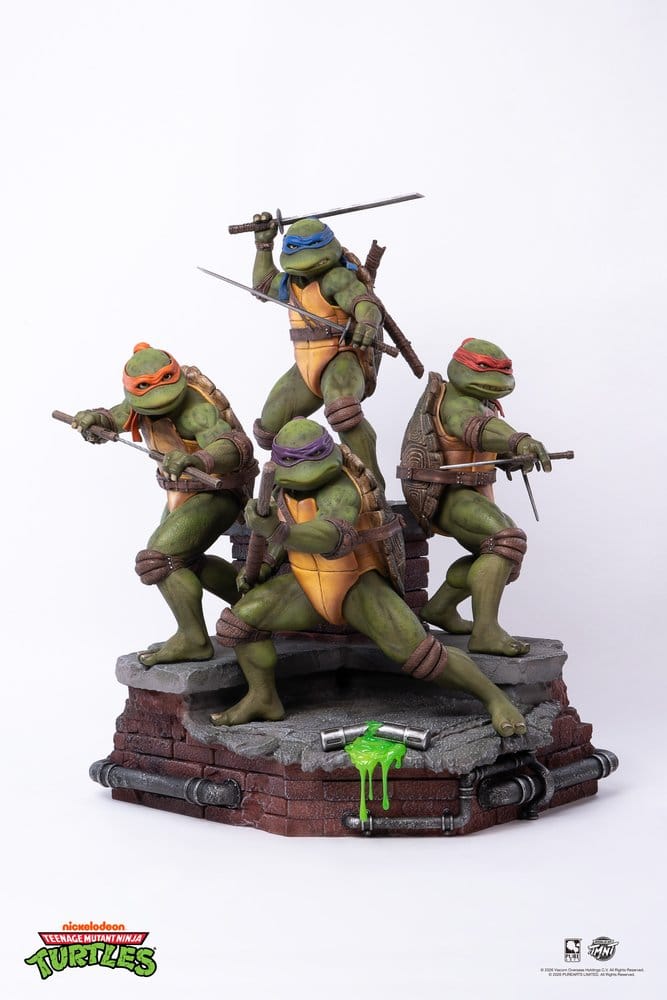 Tortugas Ninja Estatua 1/6 Movie Diorama 51 cm Frikytopia