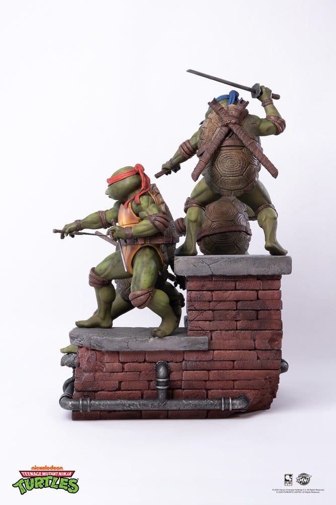 Tortugas Ninja Estatua 1/6 Movie Diorama 51 cm