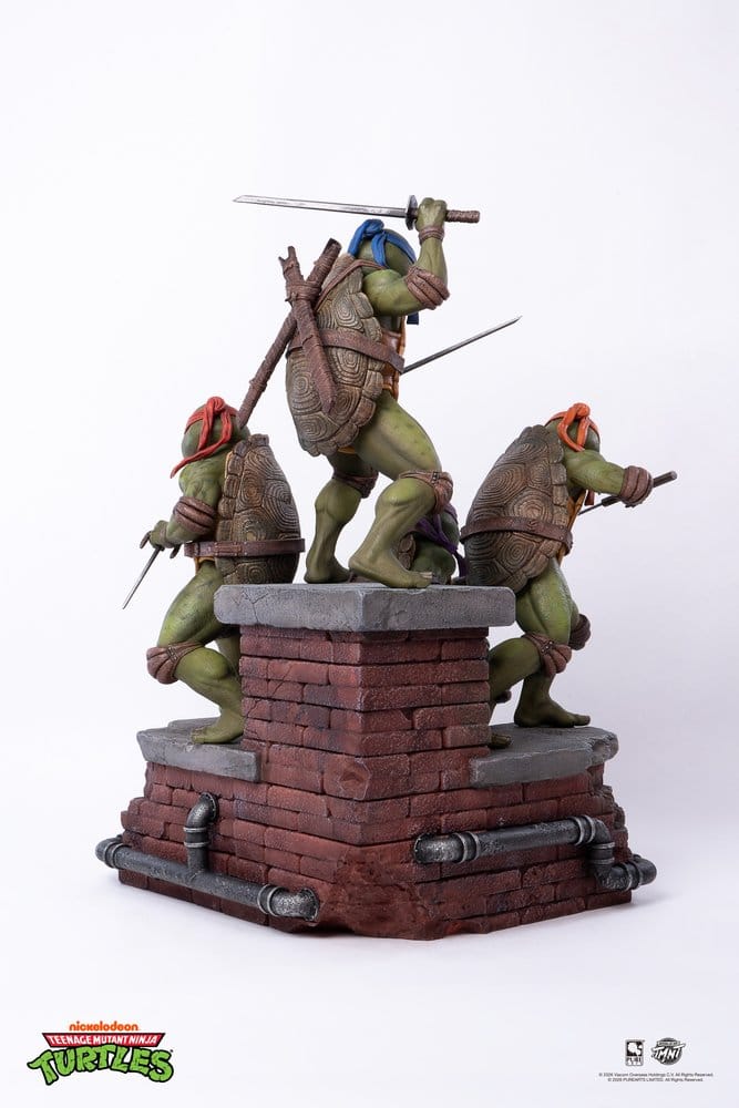 Tortugas Ninja Estatua 1/6 Movie Diorama 51 cm