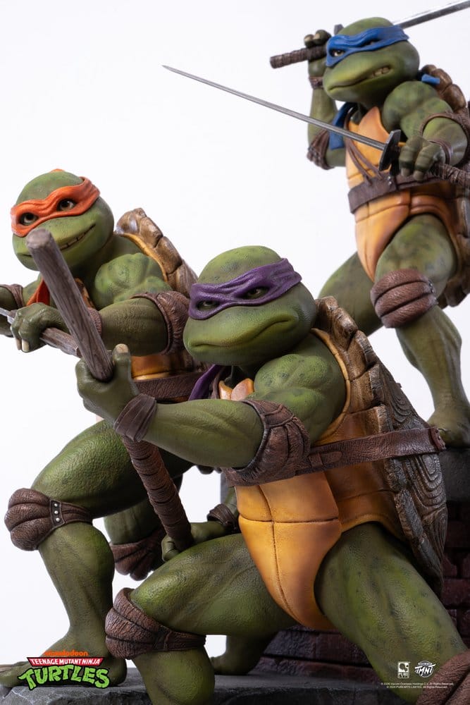 Tortugas Ninja Estatua 1/6 Movie Diorama 51 cm