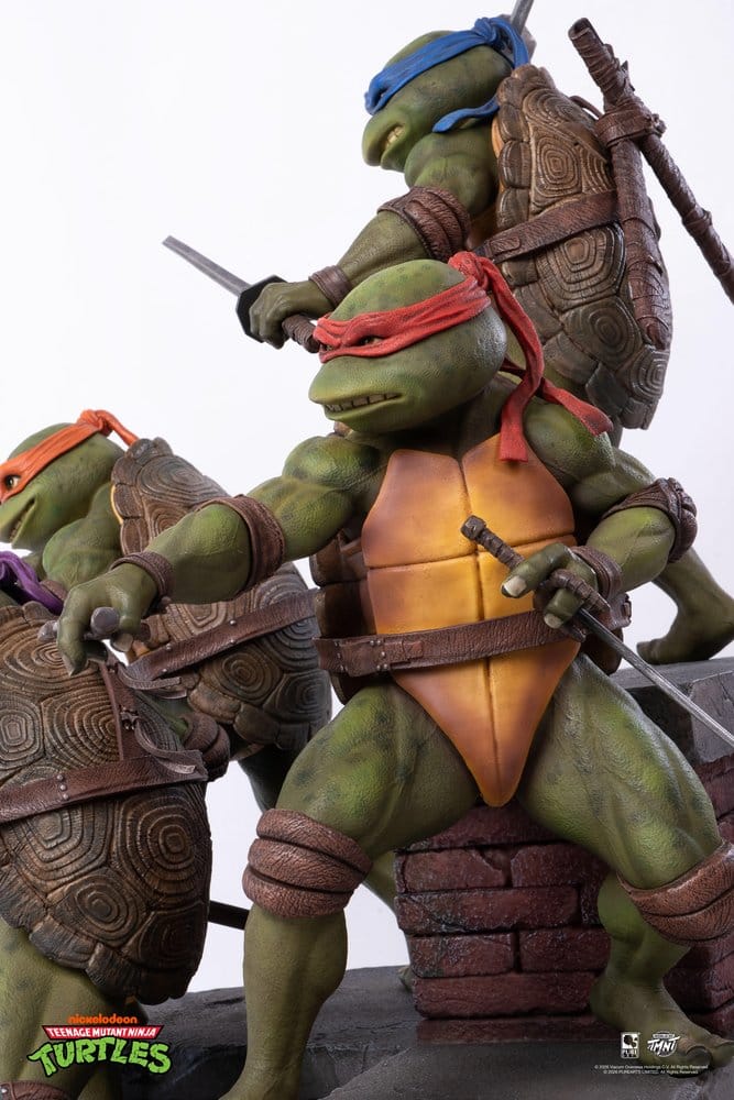 Tortugas Ninja Estatua 1/6 Movie Diorama 51 cm