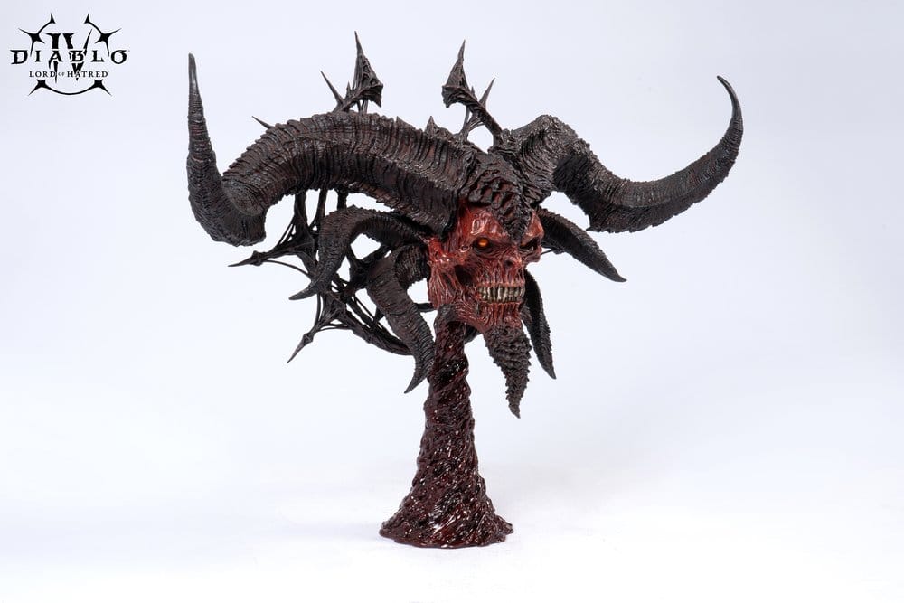 Diablo IV Réplica 1/2 Scale Art Mask Mephisto 43 cm