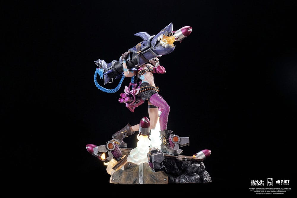 Estatua 1 - 6 League Of Legends Jinx 32 cm