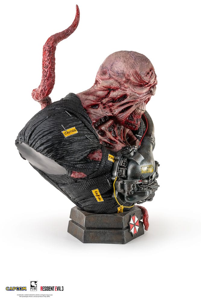 Resident Evil 3 Remake Busto 1/1 tamaño real Nemesis 92 cm