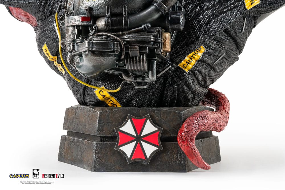 Resident Evil 3 Remake Busto 1/1 tamaño real Nemesis 92 cm