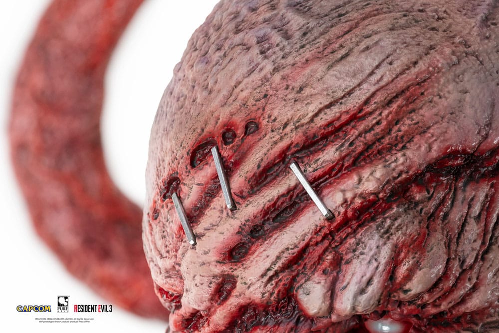 Resident Evil 3 Remake Busto 1/1 tamaño real Nemesis 92 cm