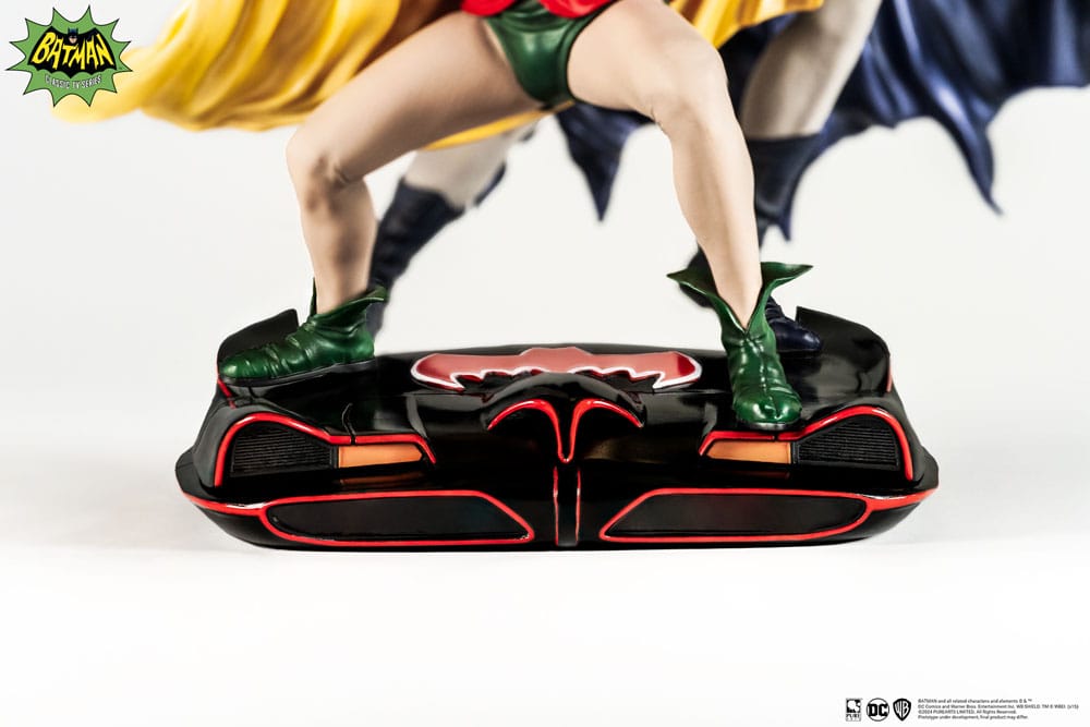 DC Comics Estatua PVC 1/8 Diorama Batman & Robin 1966 23 cm