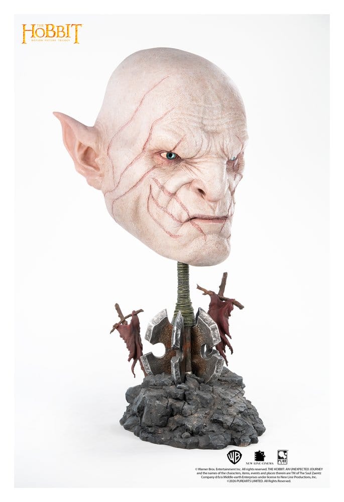 El Señor de los Anillos Réplica 1/1 Art Mask Azog 54 cm