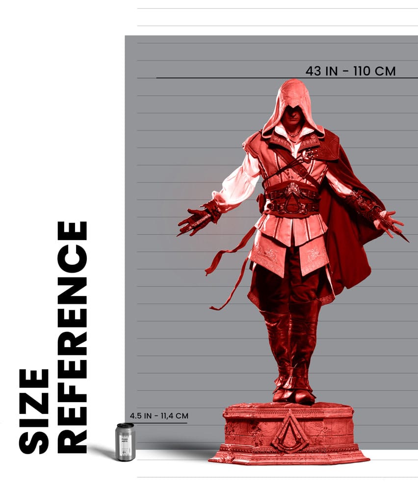 ASSASSIN CREED EZIO AUDITORE 1/2 SCALE Estatua