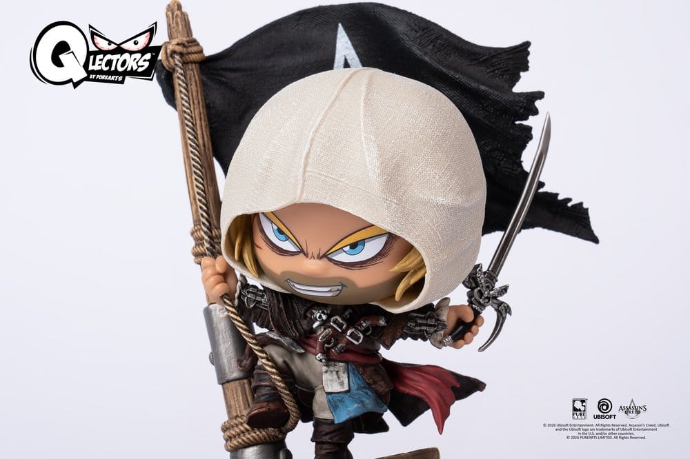 ASSASSIN’S CREED BLACK FLAG RESYNCED EDWARD KENWAY QLECTORS Figura