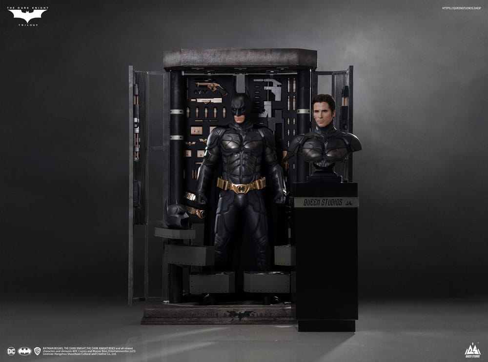 The Dark Knight Estatua tamaño real Batman Ultimate Edition 207 cm