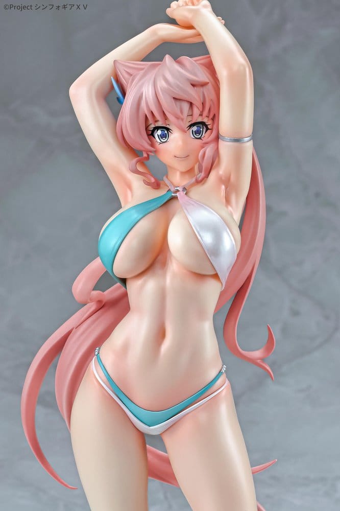 Senki Zesshou Symphogear XV Figura PVC 1/7 Maria Cadenzavna Eve Bikini style Gloss ver. 27 cm