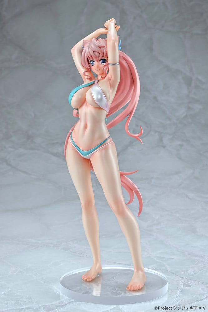 Senki Zesshou Symphogear XV Figura PVC 1/7 Maria Cadenzavna Eve Bikini style Gloss ver. 27 cm