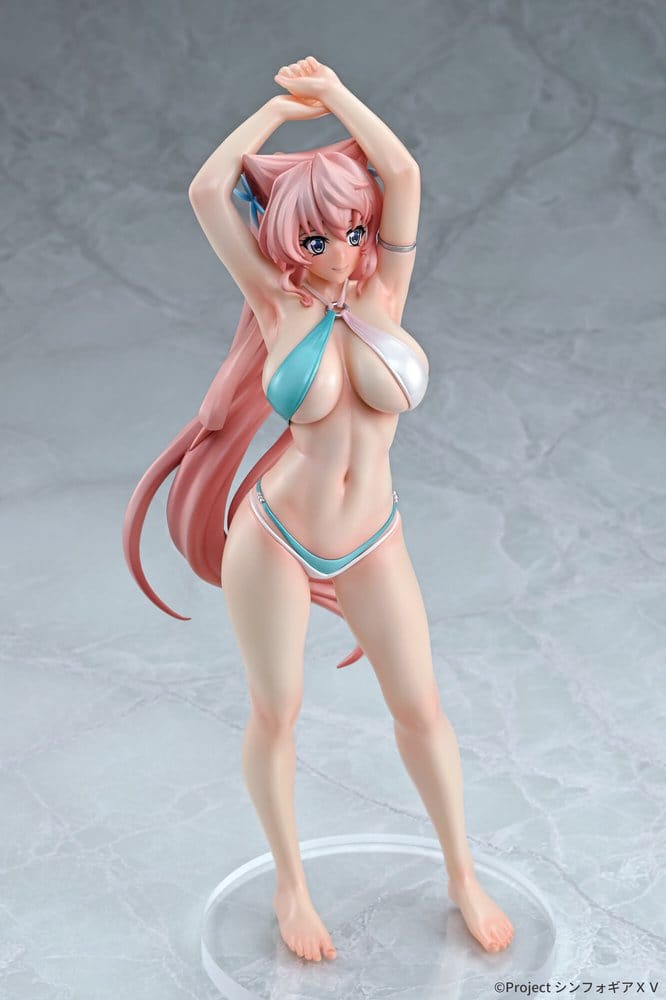 Senki Zesshou Symphogear XV Figura PVC 1/7 Maria Cadenzavna Eve Bikini style Gloss ver. 27 cm