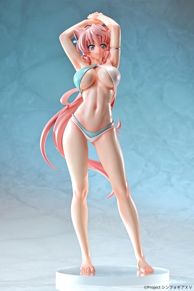 Senki Zesshou Symphogear XV Figura PVC 1/7 Maria Cadenzavna Eve Bikini style Gloss ver. 27 cm