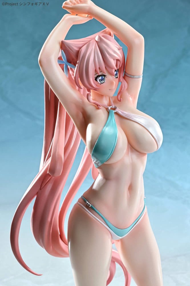 Senki Zesshou Symphogear XV Figura PVC 1/7 Maria Cadenzavna Eve Bikini style Gloss ver. 27 cm