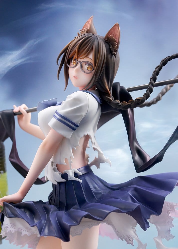 Comics Bakemonogatari Figura PVC 1/7 Tsubasa Hanekawa 26 cm