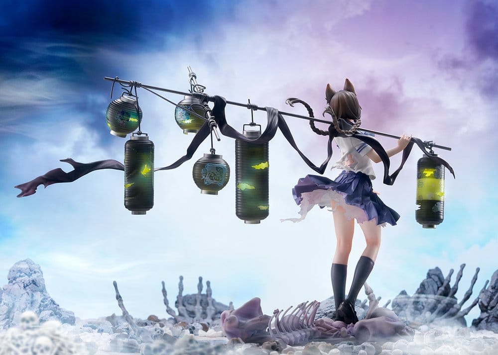 Comics Bakemonogatari Figura PVC 1/7 Tsubasa Hanekawa 26 cm