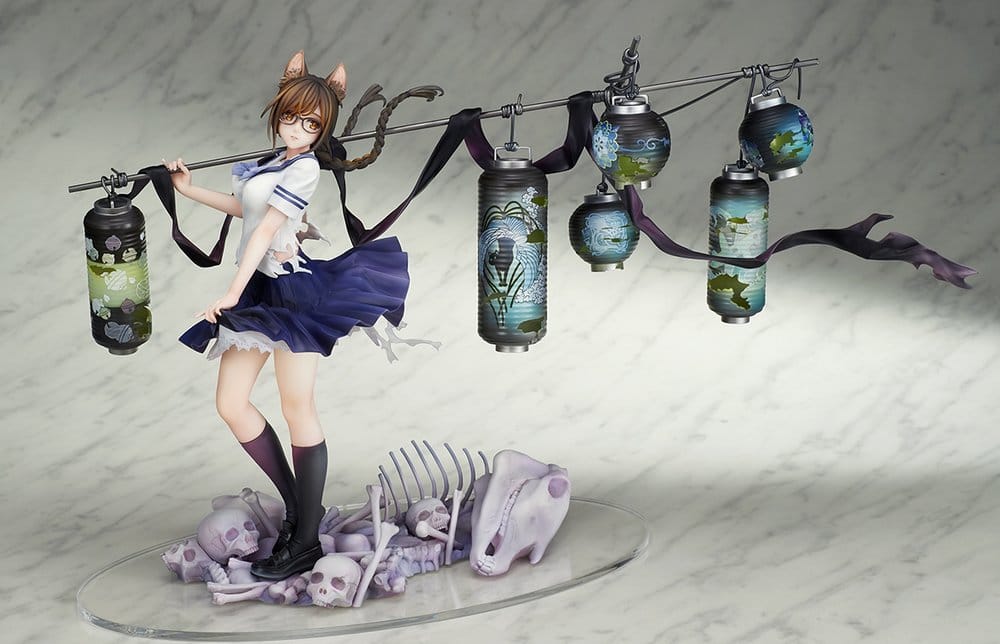 Comics Bakemonogatari Figura PVC 1/7 Tsubasa Hanekawa 26 cm