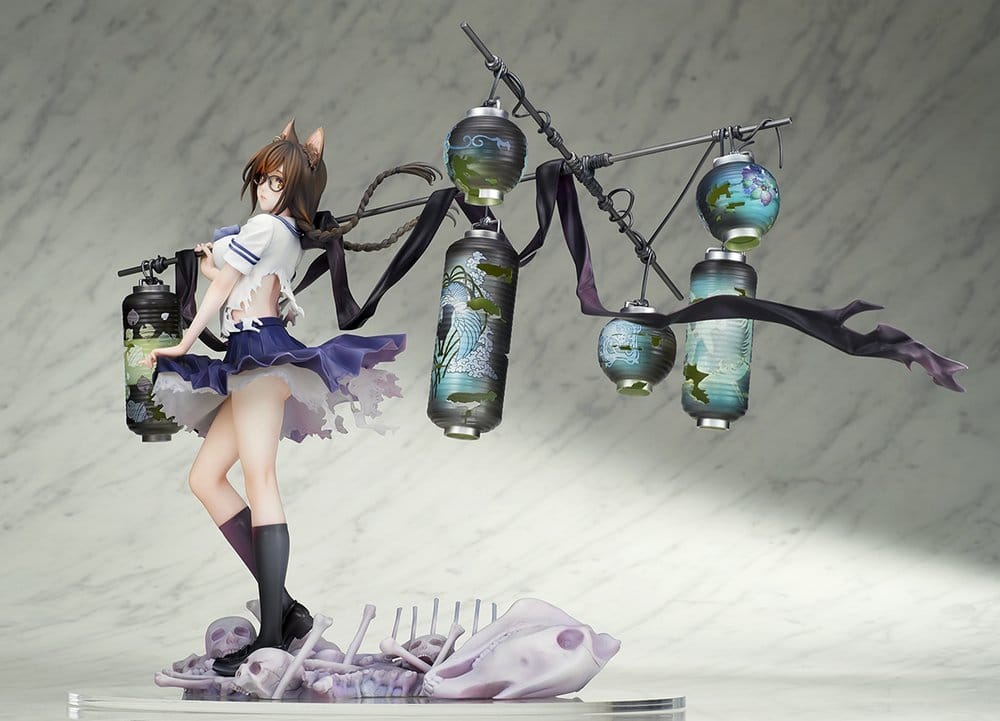 Comics Bakemonogatari Figura PVC 1/7 Tsubasa Hanekawa 26 cm