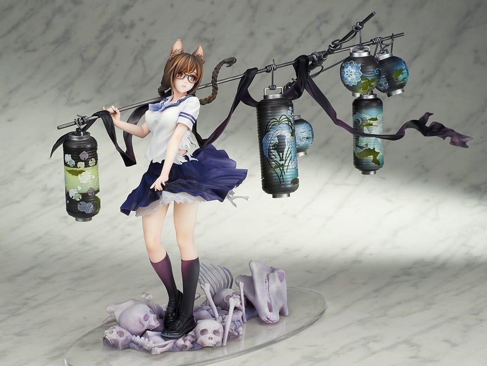 Comics Bakemonogatari Figura PVC 1/7 Tsubasa Hanekawa 26 cm