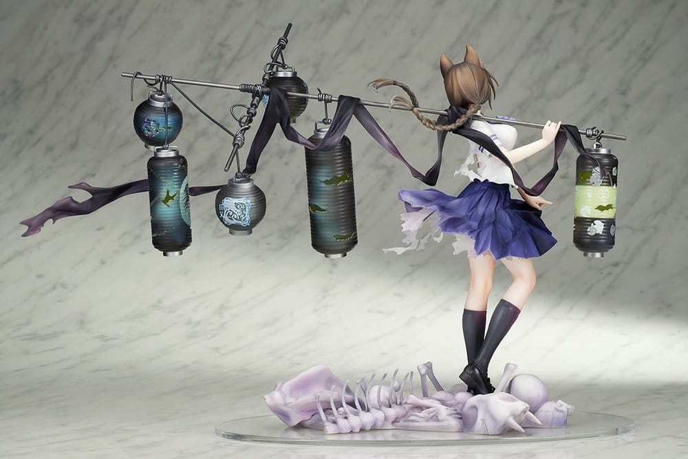 Comics Bakemonogatari Figura PVC 1/7 Tsubasa Hanekawa 26 cm