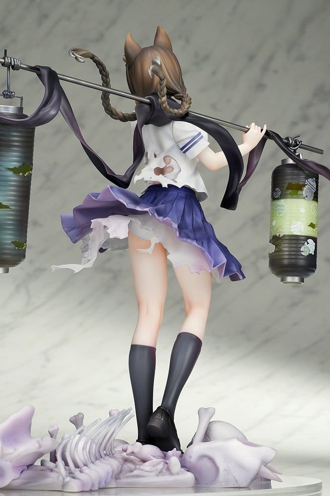 Comics Bakemonogatari Figura PVC 1/7 Tsubasa Hanekawa 26 cm