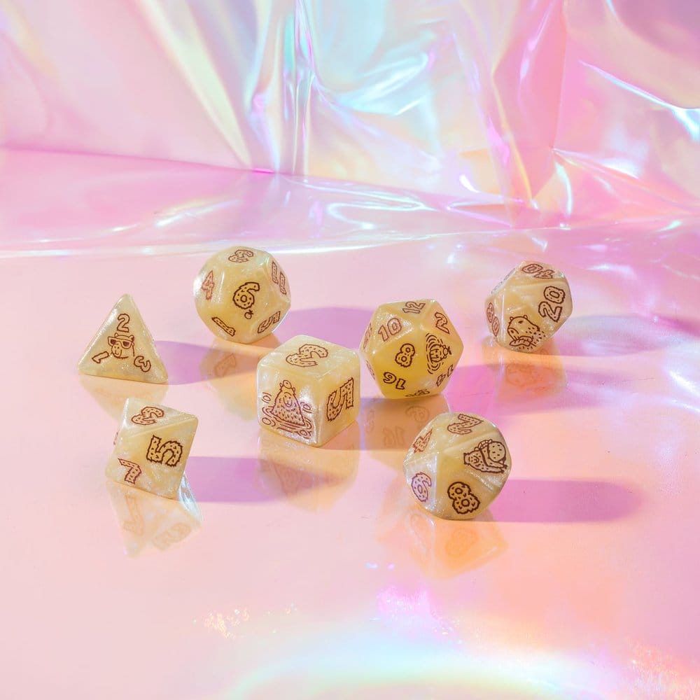 Capybara Set de 7 Dados Sleepie