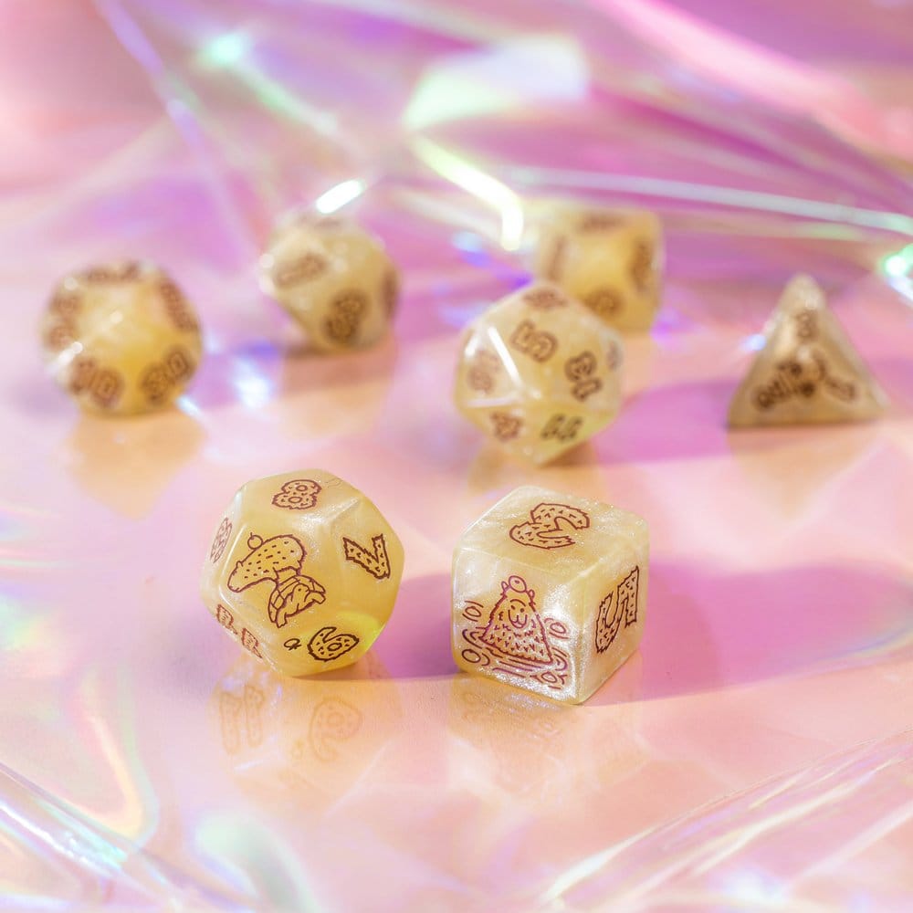 Capybara Set de 7 Dados Sleepie