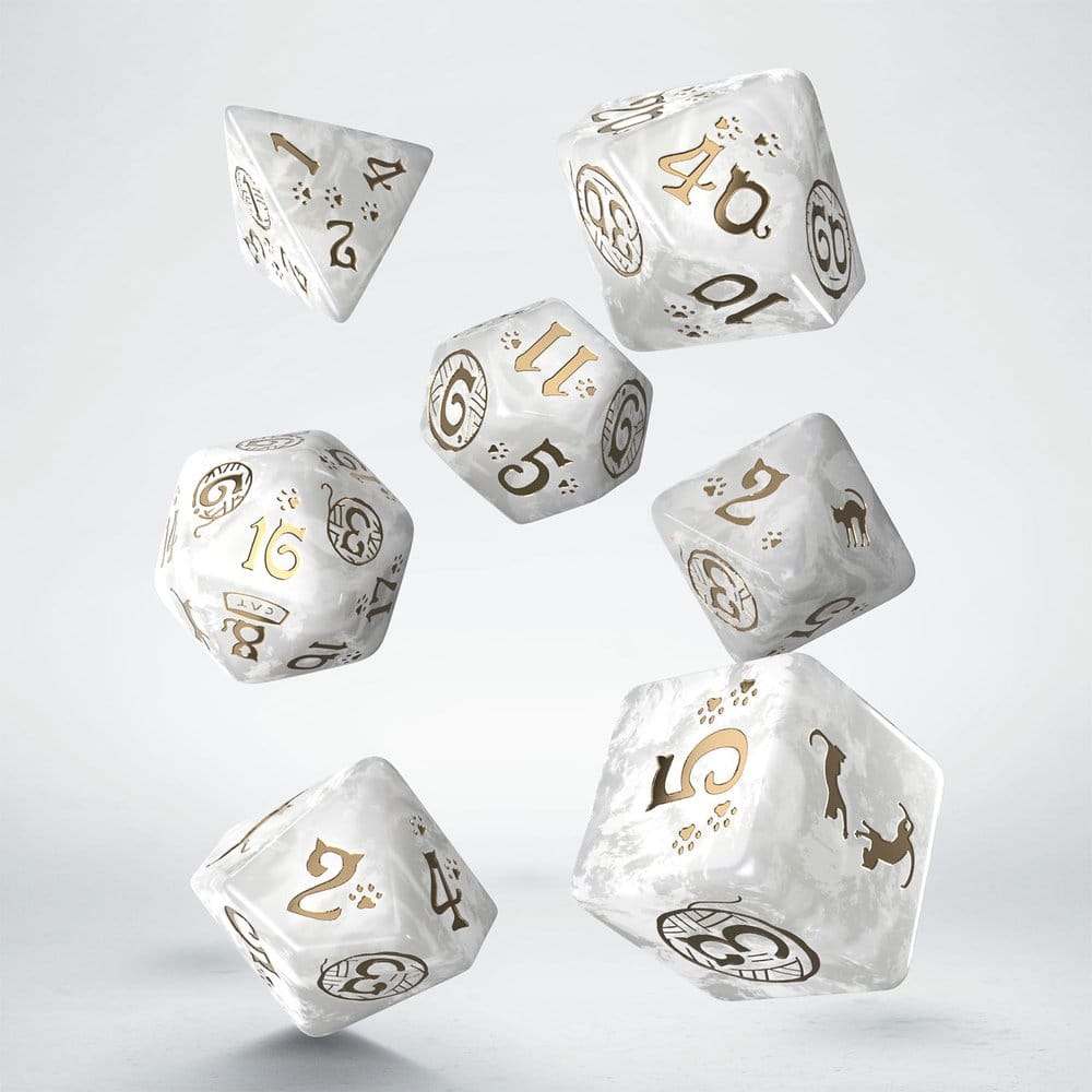 CATS Set de 7 Dados Purrl Frikytopia