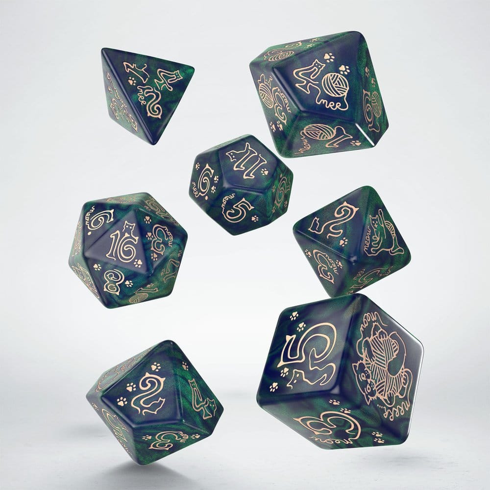 Jumbo Cats Jumbo dados Set Merlin Frikytopia